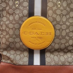 NWT Coach Signature Dempsey Bag